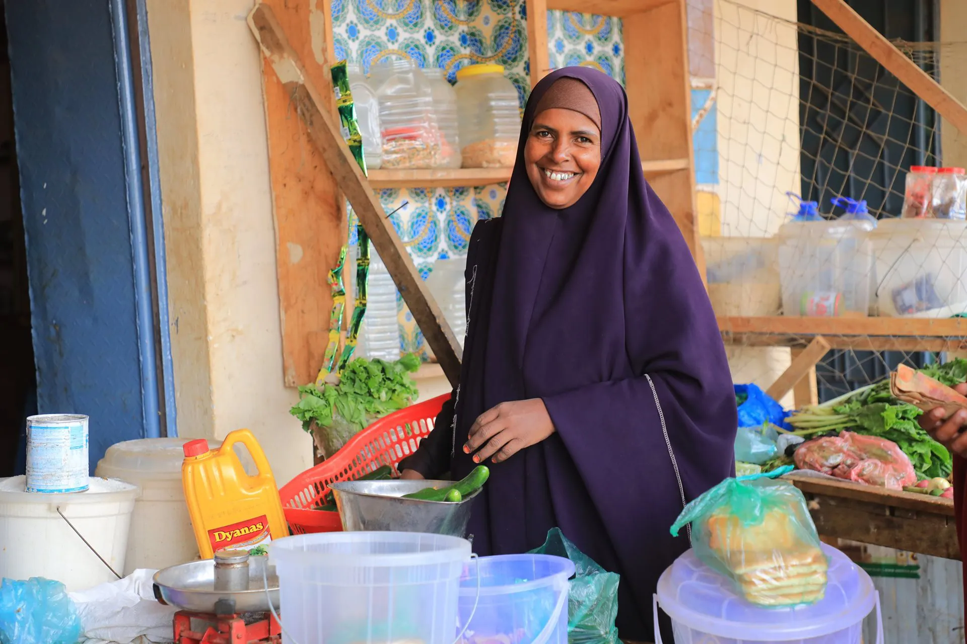 Fatuma's hydroponics turns fresh produce into income and hope for displaced families
