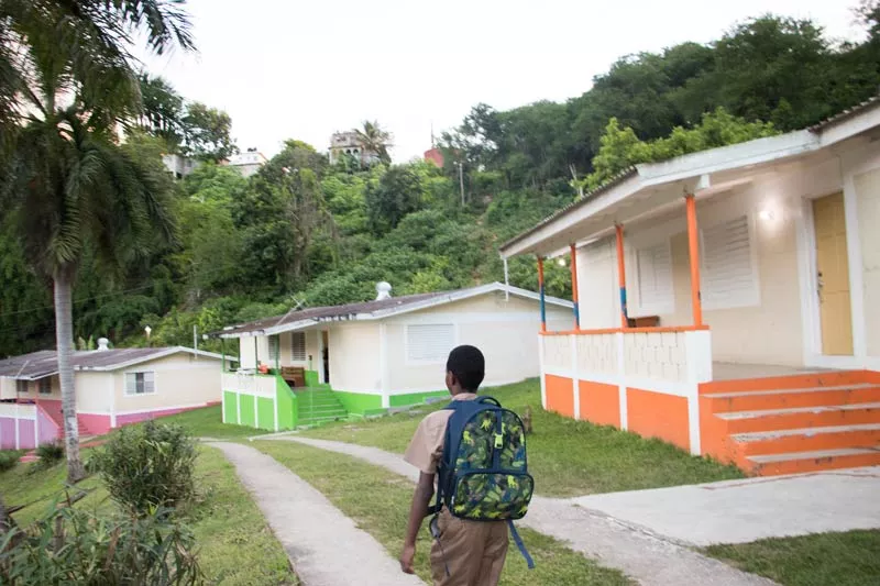 Family homes in Barrett Town Jamaica