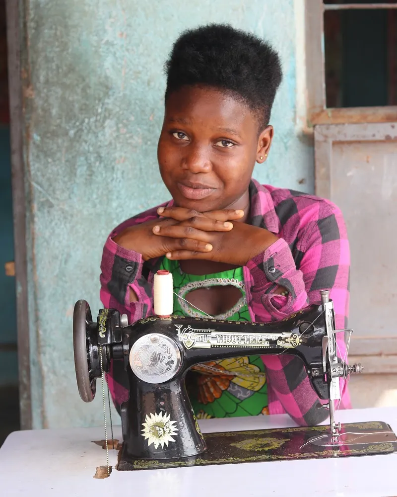 Young woman in Cote d'Ivoire