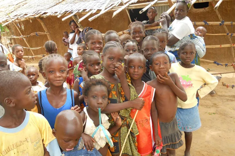 Children in Khouloun, Mali