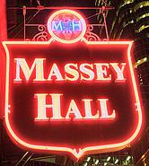 Massey Hall Sign
