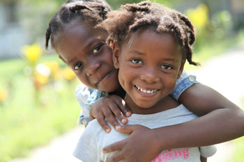 Deux enfants SOS