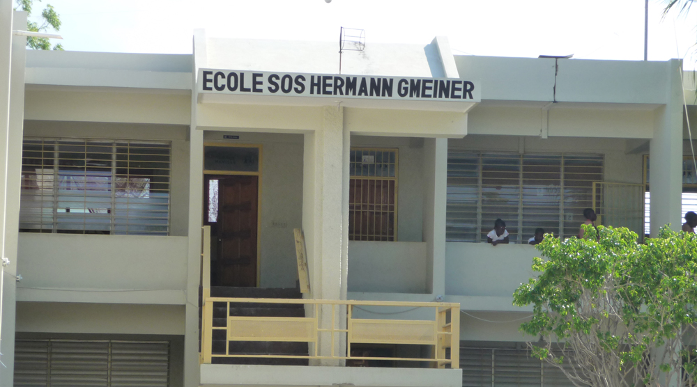 SOS school educating SOS and local children